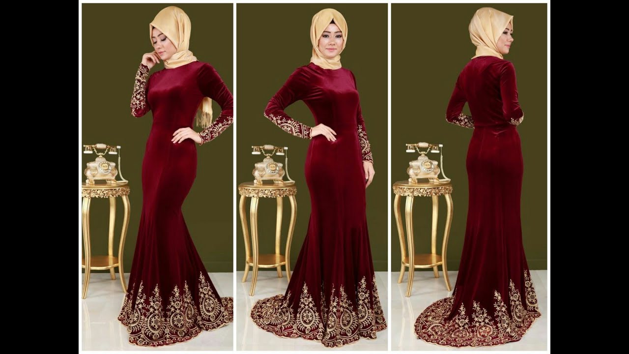 فستان سواريه , اجمل فستان سواريه - محجبات