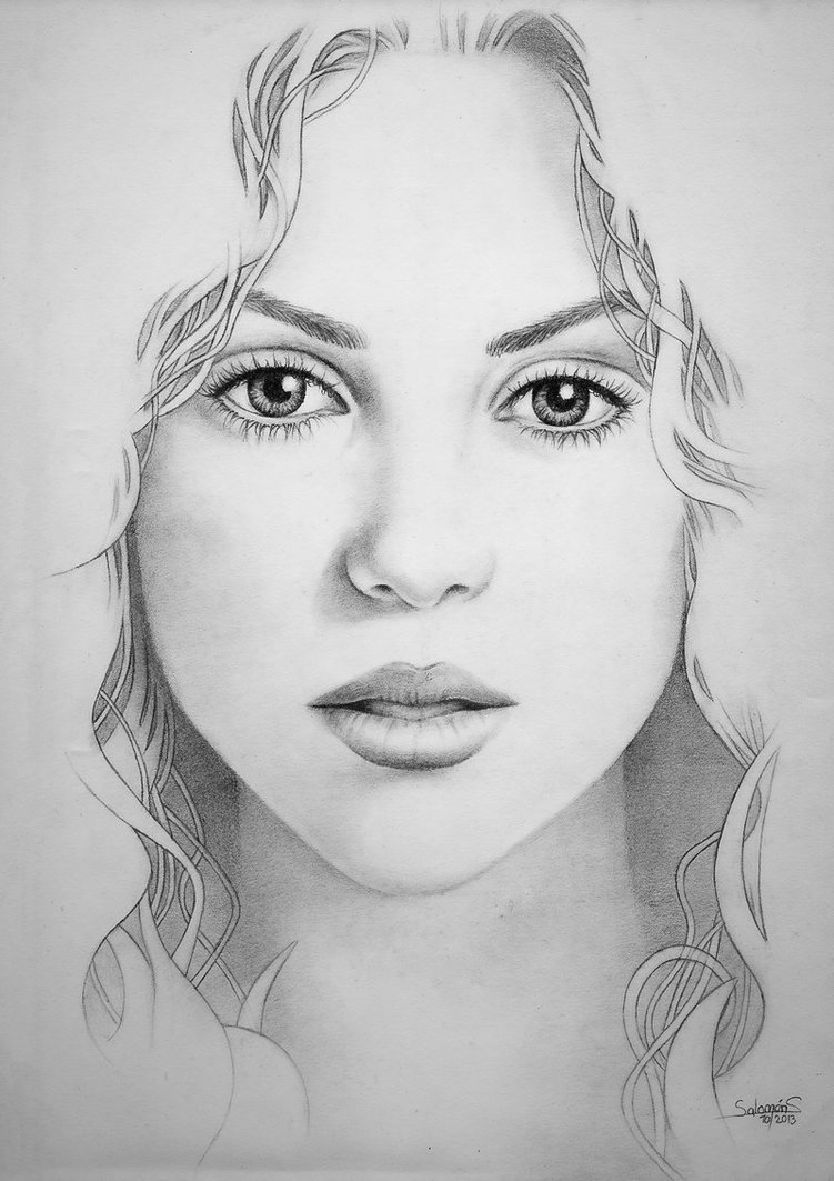 رسومات بنات جميلة - بنات رسم - افضل صور رسومات بنات جميله 293 1